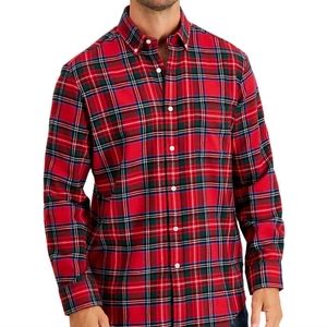 Club Room Mens Buffalo plaid shirt